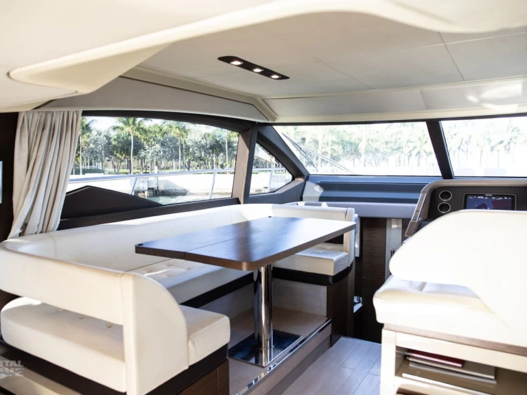 Azimut Azimut 55 charter bareboat or skippered in  Miami Beach