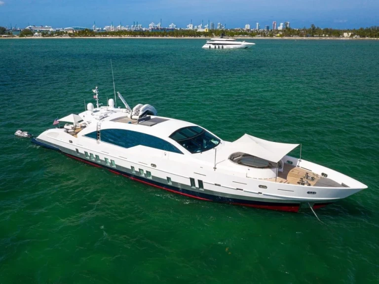 Yacht hire Miami Beach cheap 120