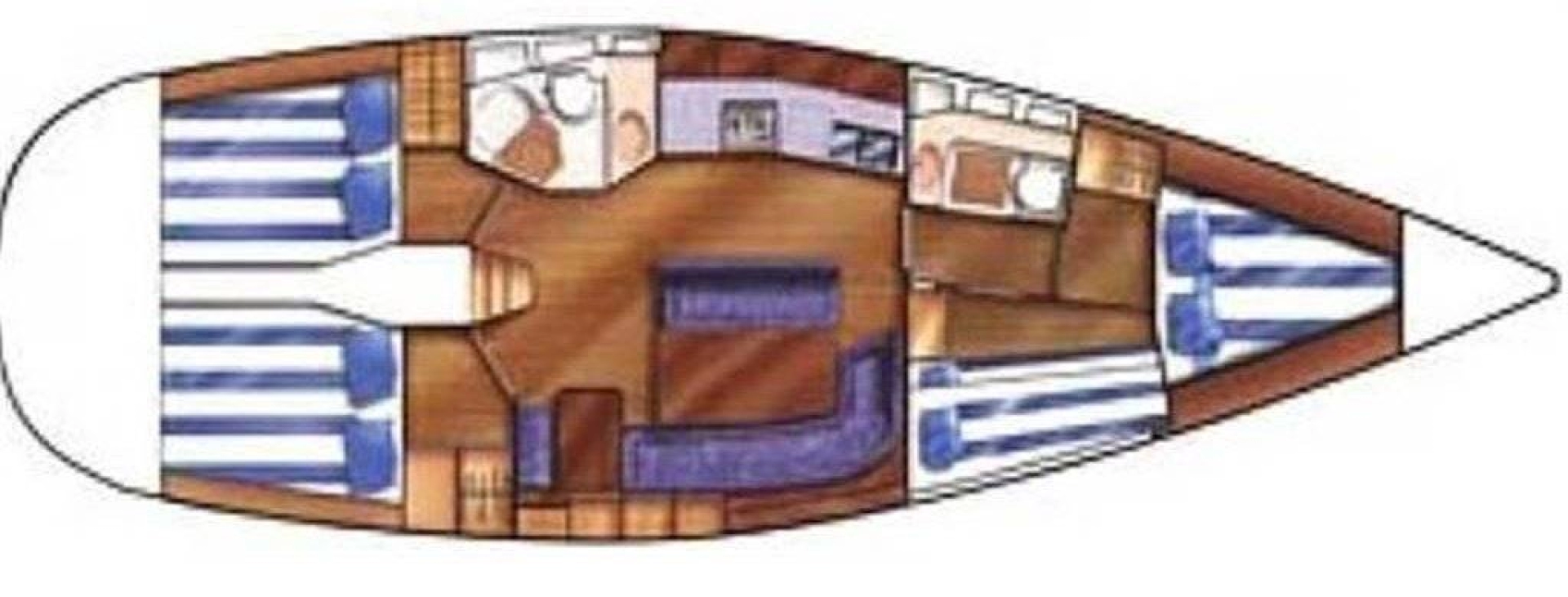 Sailboat hire in Marina Ibiza - Dufour Dufour 43 Classic