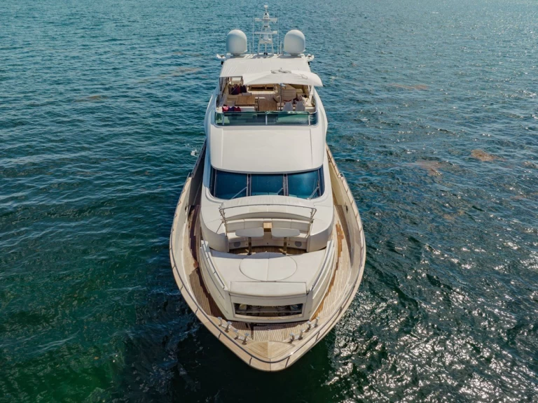 Dominator 100’ Dominator charter bareboat or skippered in  Miami Beach