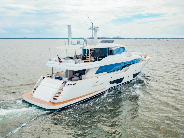 Hire a Custom Line Custom Line 95' Miami Beach