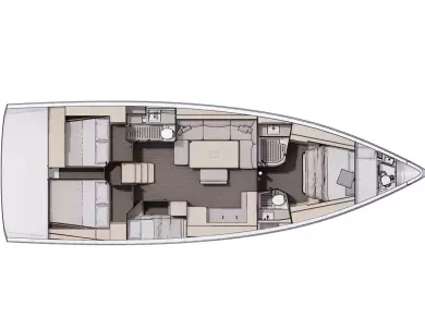 Hire Sailboat Dufour with a boat licence