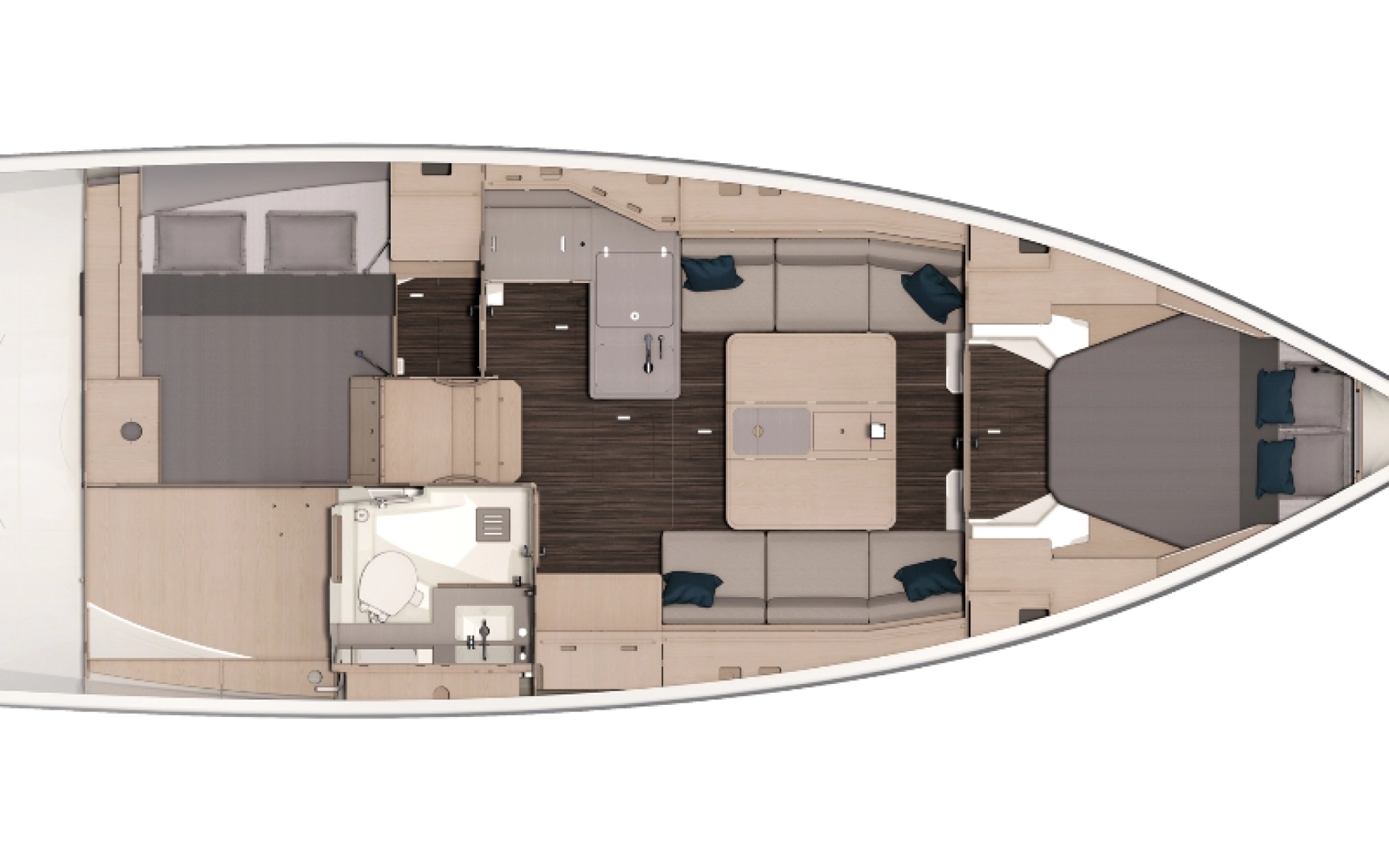 Sailboat hire in Arzon - 74 DUFOUR 37