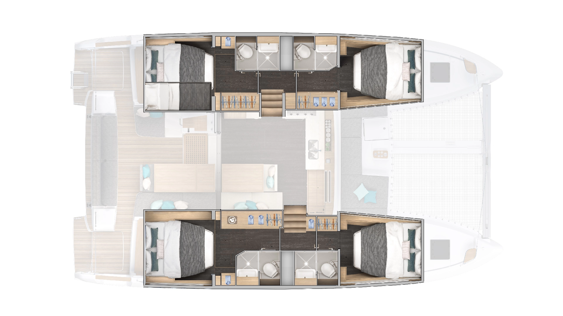 Catamaran to hire Procida at the best price