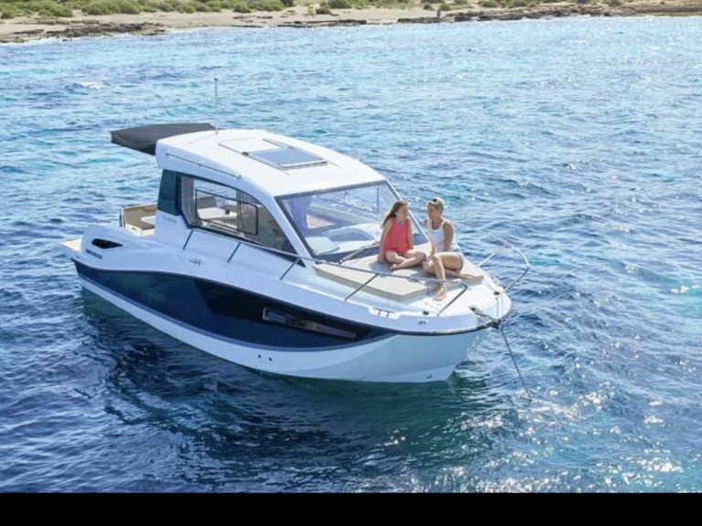 Quicksilver Activ 755 Weekend charter bareboat or skippered in  Naples