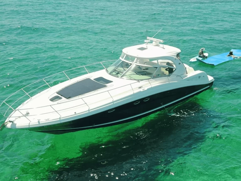 Sea Ray 42 charter bareboat or skippered in  Miami Beach