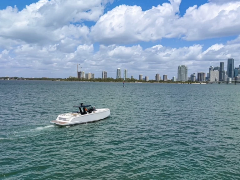 Pardo Yachts Pardo 43 charter bareboat or skippered in  Miami Beach