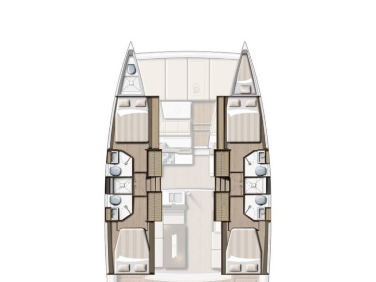 Charter a Bali Catamarans Bali 4.2 in Olbia on Samboat