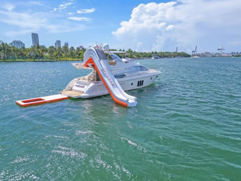 Azimut Azimut 65  charter bareboat or skippered in  Miami Beach
