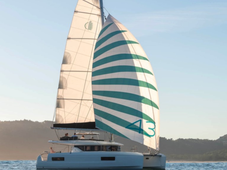 Lagoon Lagoon 43 charter bareboat or skippered in  Le Marin