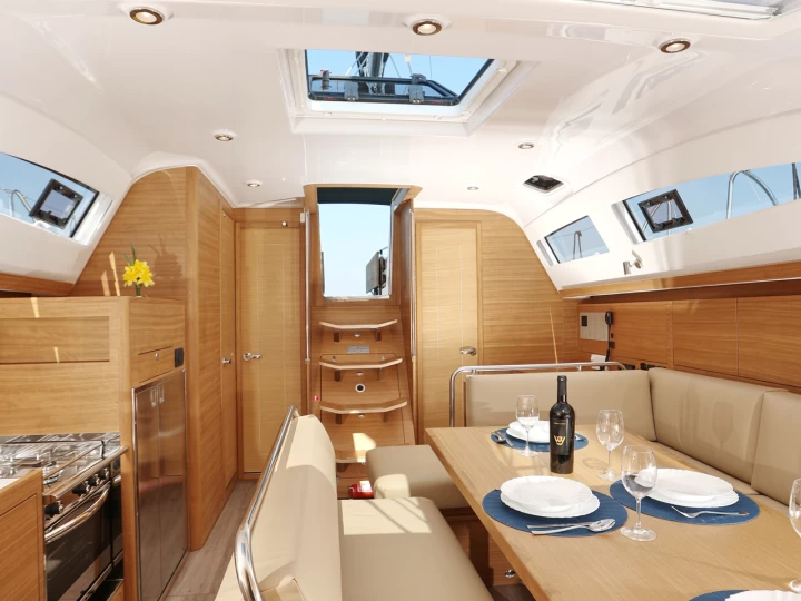 Elan Impression 45.1 charter bareboat or skippered in  Trogir