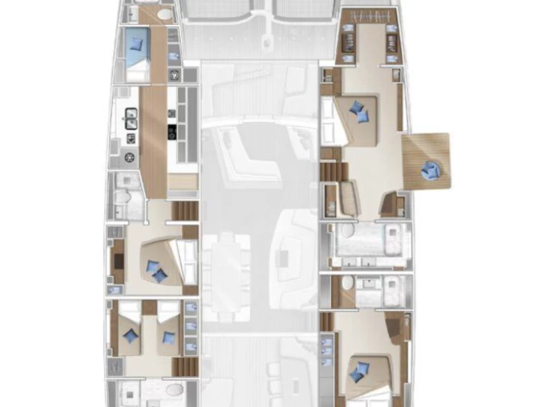 Catamaran to hire Bas du Fort at the best price