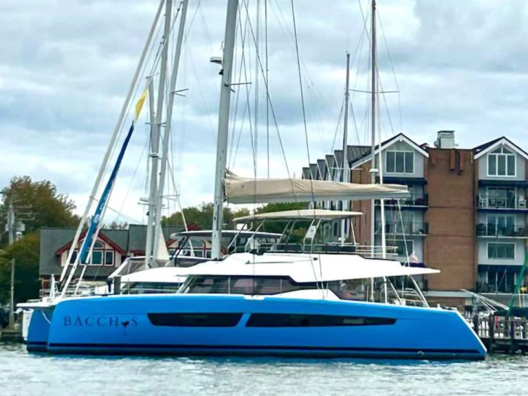 Fountaine Pajot BACCHUS charter bareboat or skippered in  British Virgin Islands (BVI)