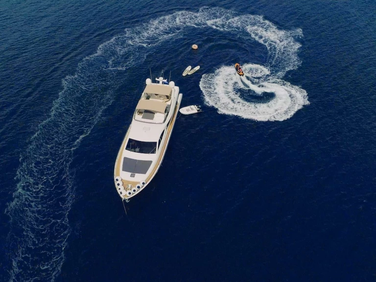 Ferretti ORLANDO L charter bareboat or skippered in  Split