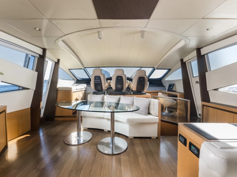 Pershing Pershing 90 charter bareboat or skippered in  Ibiza Town