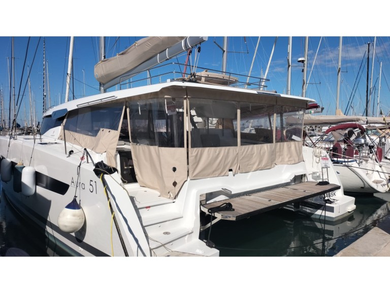 Catamaran hire in Castellammare di Stabia - Fountaine Pajot Aura 51