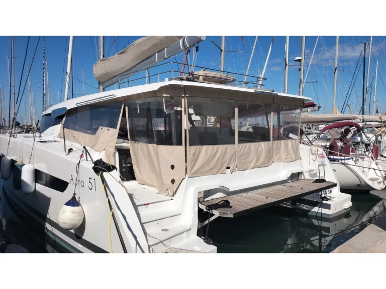 Catamaran hire in Castellammare di Stabia - Fountaine Pajot Aura 51