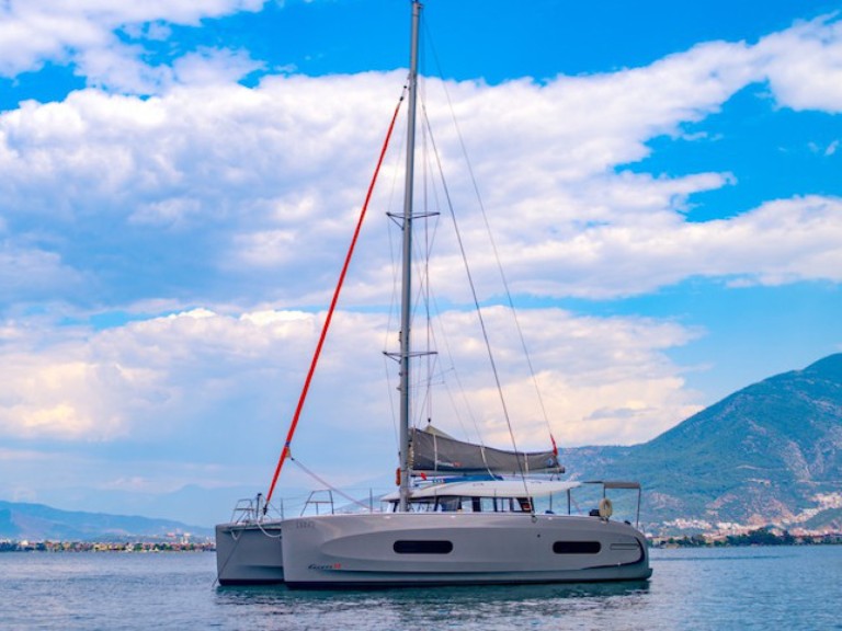 Hire Catamaran Excess with a boat licence