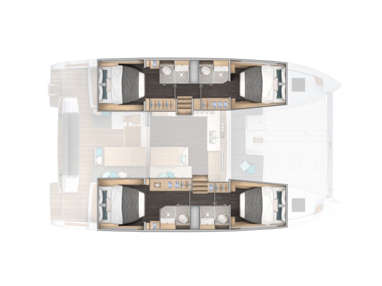 Hire Catamaran with or without skipper Lagoon Capo d'Orlando