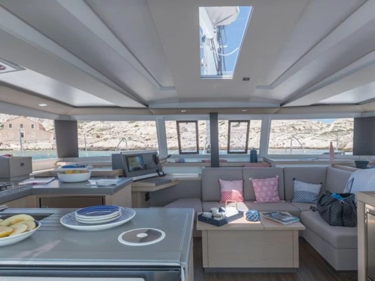 Fountaine Pajot Astrea 42 charter bareboat or skippered in  Parham Town