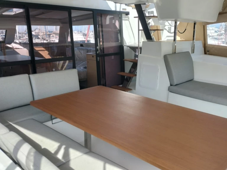 Fountaine Pajot Aura 51 charter bareboat or skippered in  Castellammare di Stabia