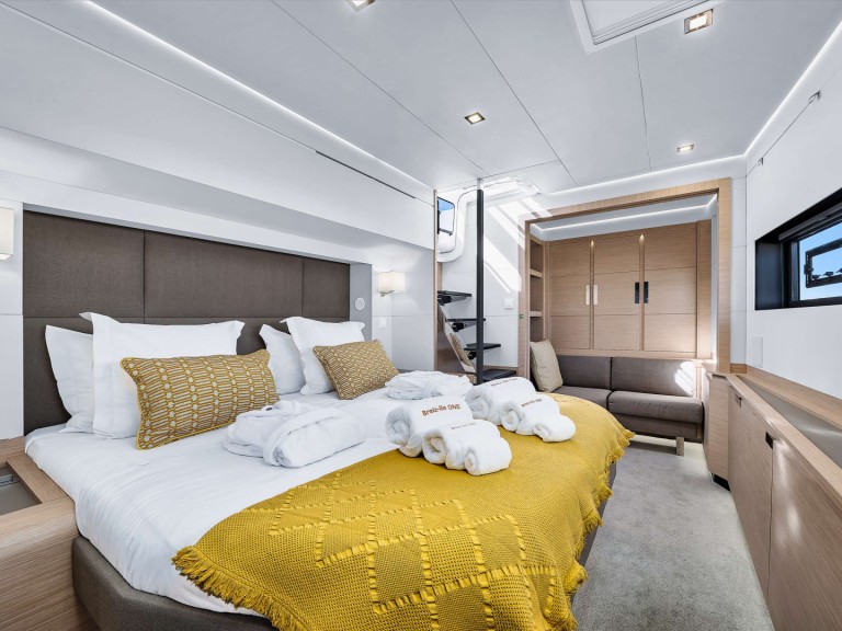 Fountaine Pajot Alegria 67 charter bareboat or skippered in  Olbia