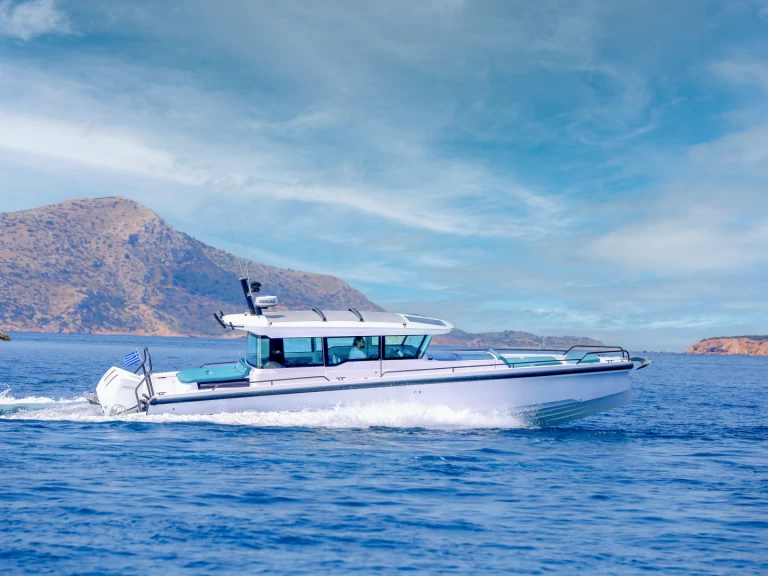 Yacht hire Eretria cheap Axopar 37 XC Cross Cabin