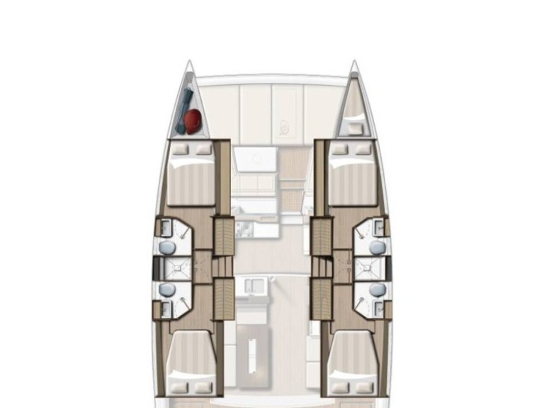 Yacht hire Cogolin cheap Bali 4.2