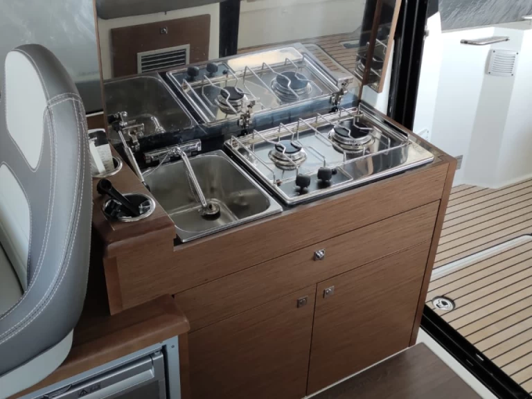 Jeanneau Merry Fisher 895 charter bareboat or skippered in  Bacoli