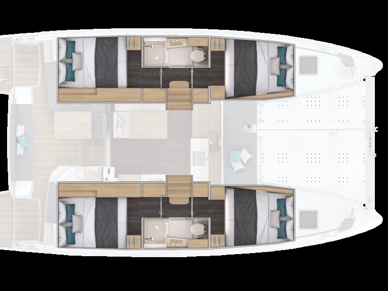 Yacht charter Kaštela - Lagoon Lagoon 38 on SamBoat