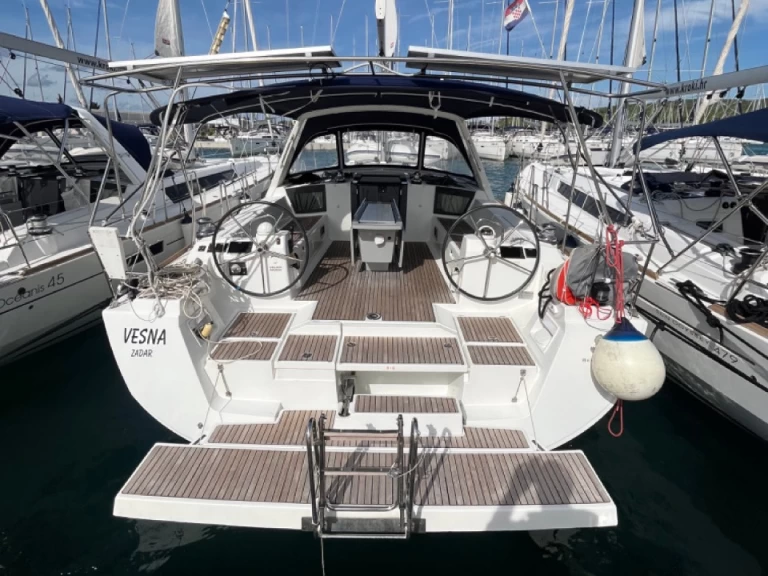 Bénéteau Oceanis 45 charter bareboat or skippered in  Sukošan