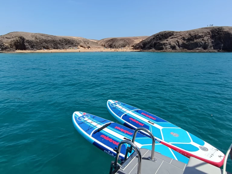 Sea Ray Sea Ray 390 Express Cruiser charter bareboat or skippered in  Playa Blanca