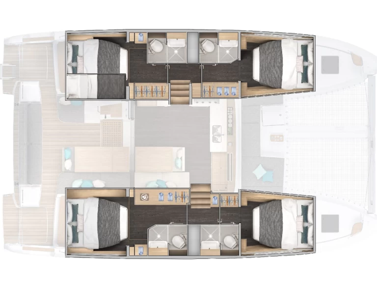 Hire a Lagoon Lagoon 43 Trapani