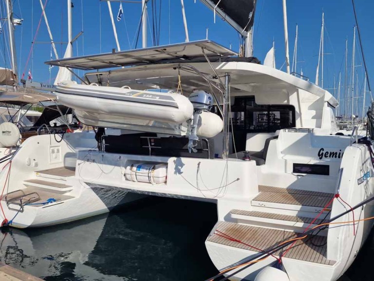 Lagoon Lagoon 46 charter bareboat or skippered in  Golfo Aranci