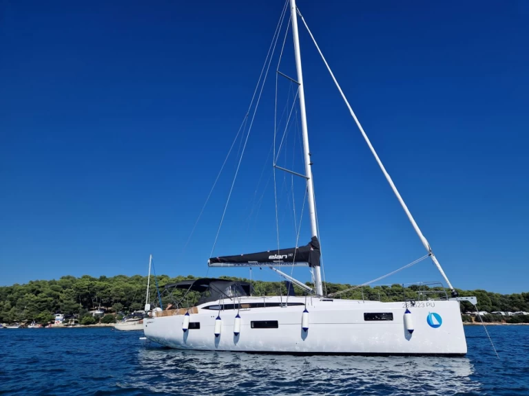 Elan Impression 45 charter bareboat or skippered in  Pula