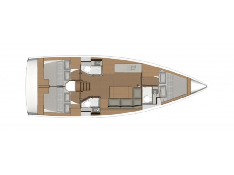 Yacht hire Sývota cheap Dufour 390 Grand Large