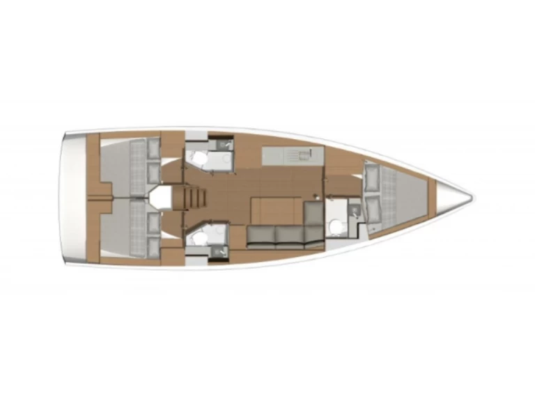 Yacht hire Sývota cheap Dufour 390 Grand Large