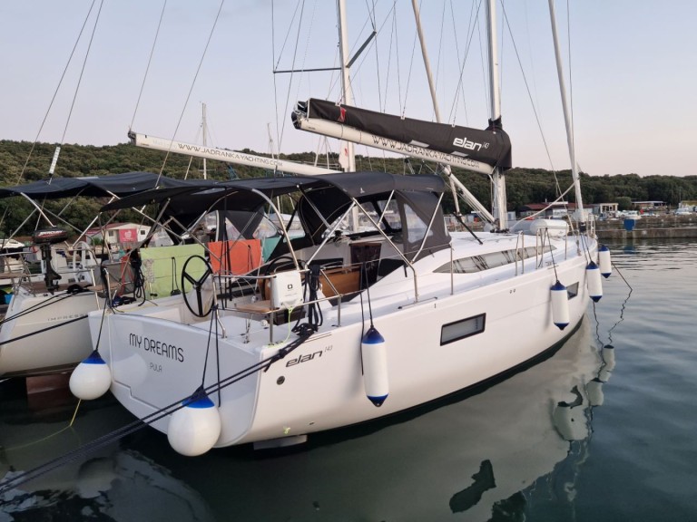 Hire Sailboat with or without skipper Elan Pula