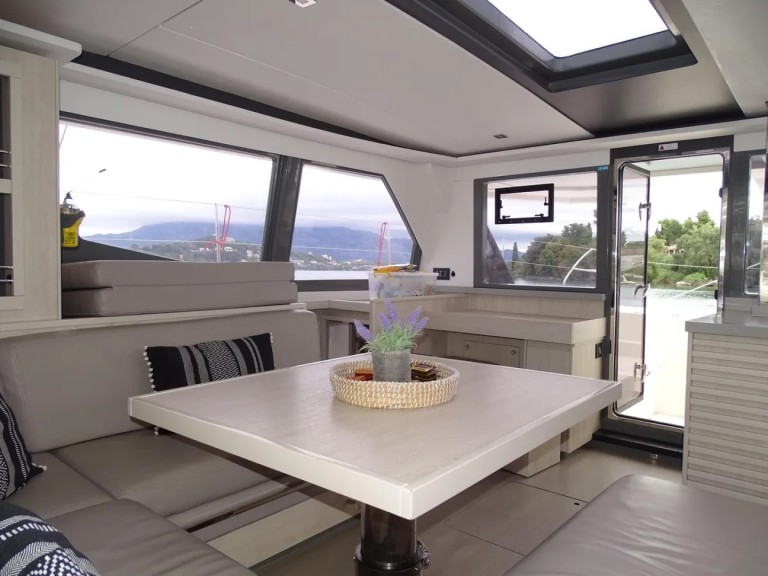 Leopard Leopard 45 charter bareboat or skippered in  Gouvia