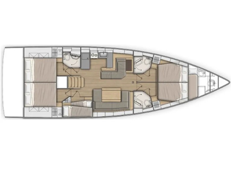 Hire a Bénéteau Oceanis 51.1 Paros (Island)