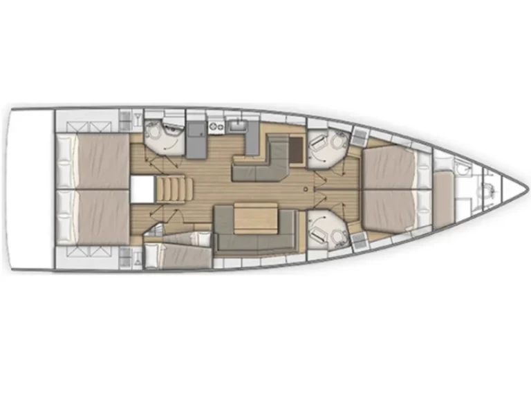 Hire a Bénéteau Oceanis 51.1 Paros (Island)
