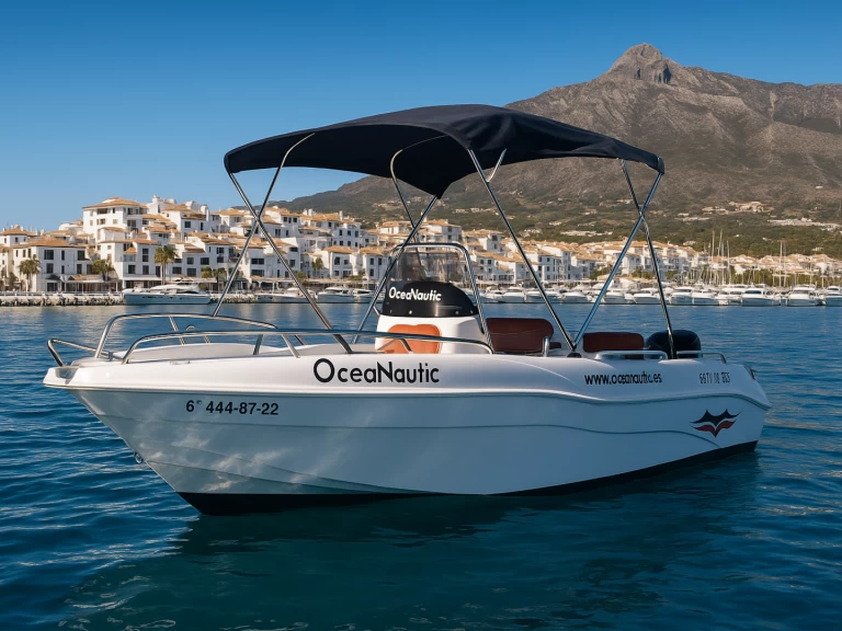 Motorboat hire in Puerto Deportivo de Lujo en Marbella - voraz 500