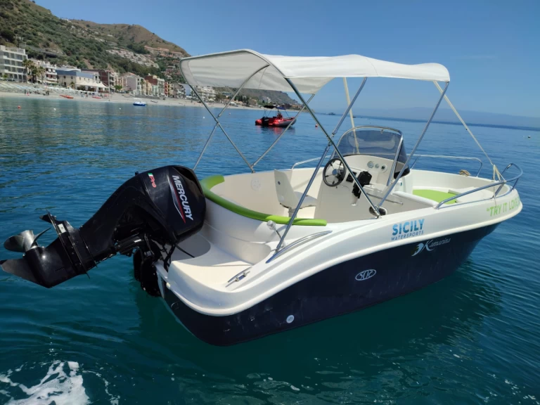 Kamarina k 505 charter bareboat or skippered in  Letojanni