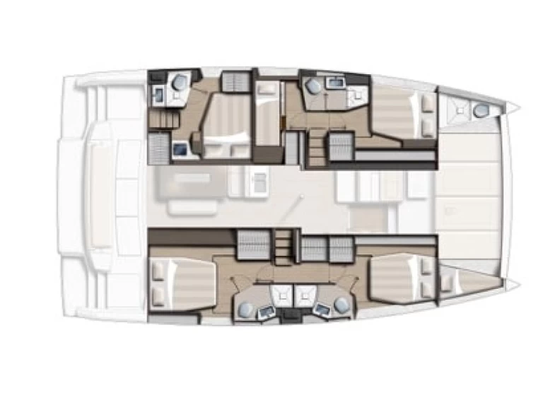 Hire Catamaran with or without skipper Bali Lefkáda