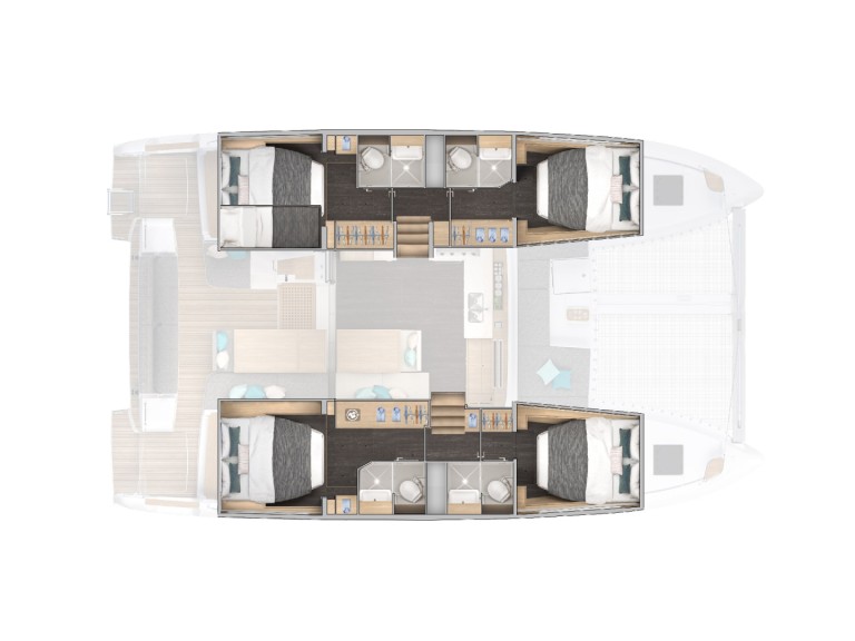 Hire Catamaran Lagoon with a boat licence