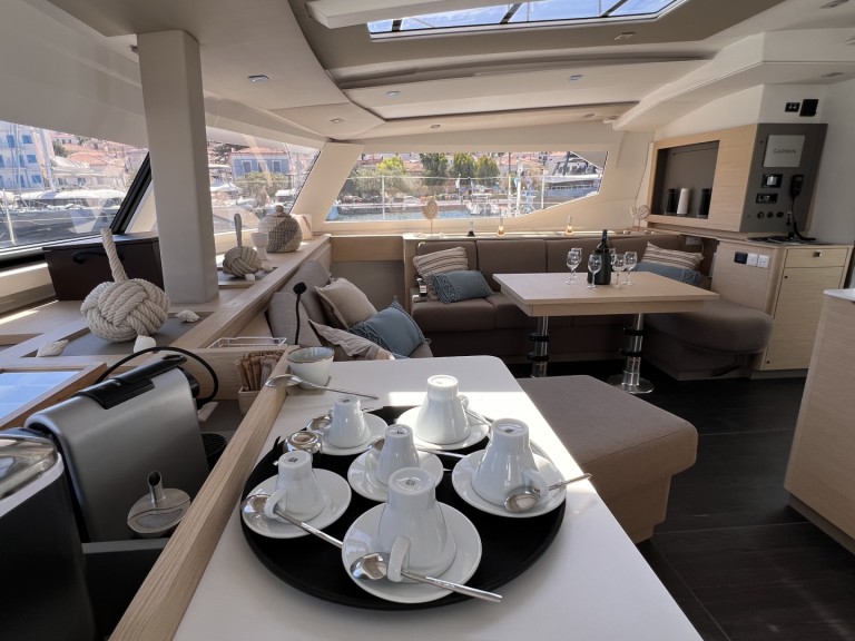 Hire a Fountaine Pajot Aura 51 Perigiali