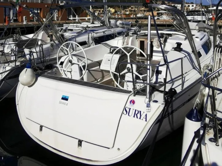 Bavaria Cruiser 41 charter bareboat or skippered in  Olbia