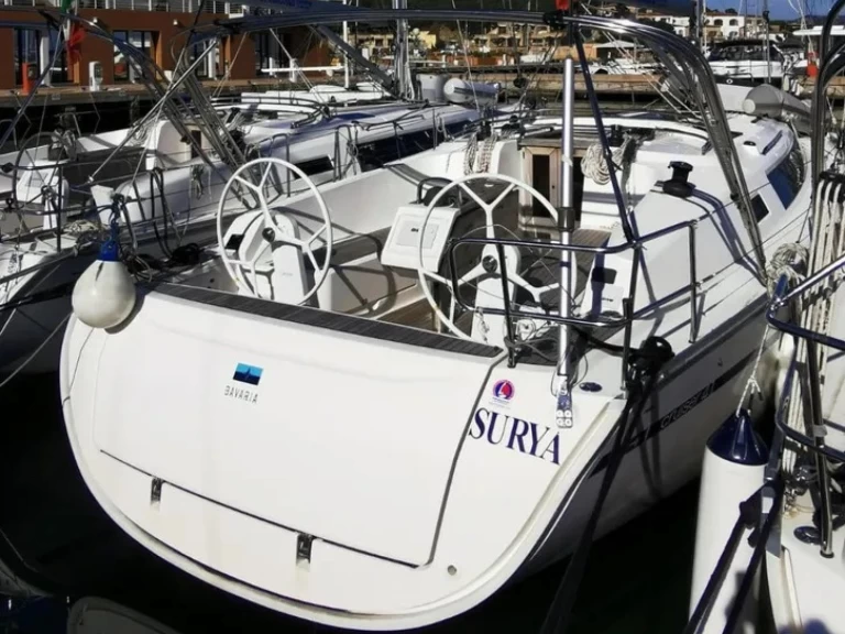 Bavaria Cruiser 41 charter bareboat or skippered in  Olbia