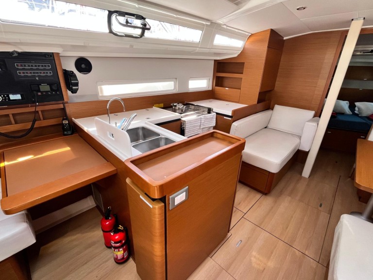 Jeanneau Sun Odyssey 410 charter bareboat or skippered in  Las Galletas