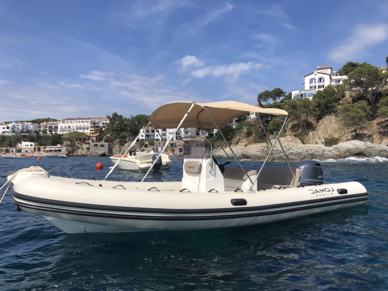 Yacht hire Calella de Palafrugell cheap Lomac 600 IN